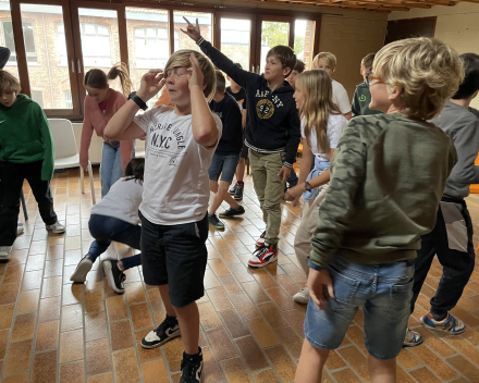 Muzische carrousel: een les drama bij juf Inge!