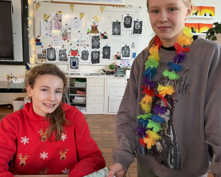 Kerstfeestje in de klas!