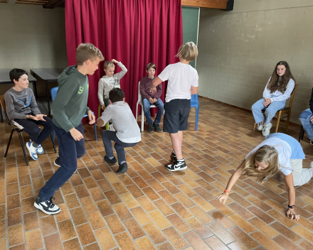 Muzische carrousel: een les drama bij juf Inge!