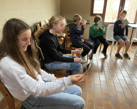 Muzische carrousel: een les drama bij juf Inge!