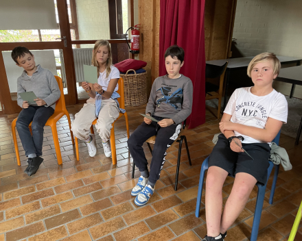 Muzische carrousel: een les drama bij juf Inge!