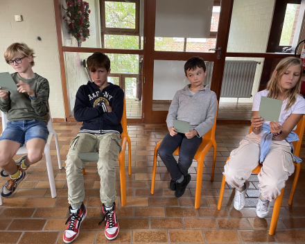 Muzische carrousel: een les drama bij juf Inge!