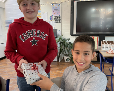 Kerstfeestje in de klas!