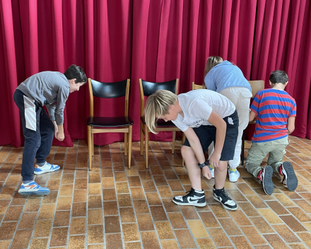 Muzische carrousel: een les drama bij juf Inge!
