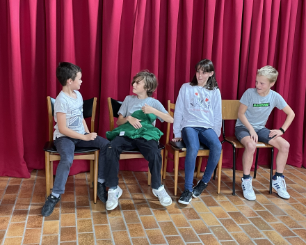 Muzische carrousel: een les drama bij juf Inge!