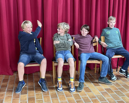 Muzische carrousel: een les drama bij juf Inge!