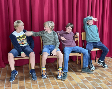 Muzische carrousel: een les drama bij juf Inge!