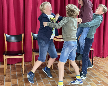 Muzische carrousel: een les drama bij juf Inge!