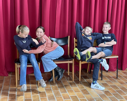 Muzische carrousel: een les drama bij juf Inge!