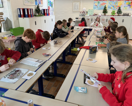 Kerstfeestje in de klas!