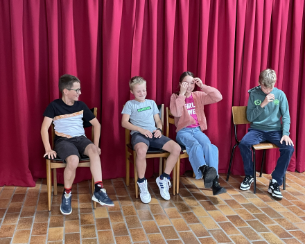 Muzische carrousel: een les drama bij juf Inge!