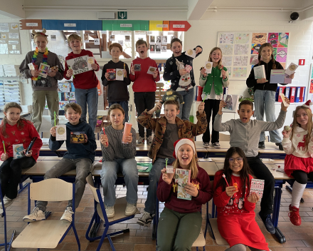 Kerstfeestje in de klas!