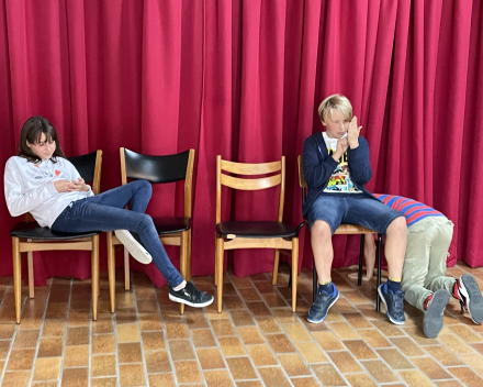 Muzische carrousel: een les drama bij juf Inge!