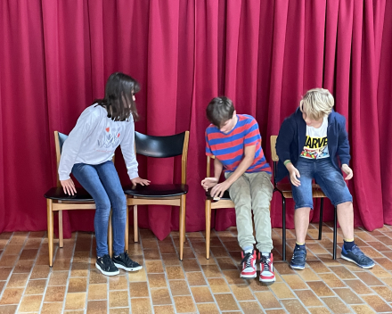 Muzische carrousel: een les drama bij juf Inge!
