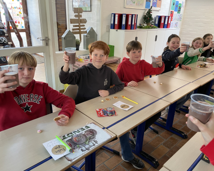 Kerstfeestje in de klas!