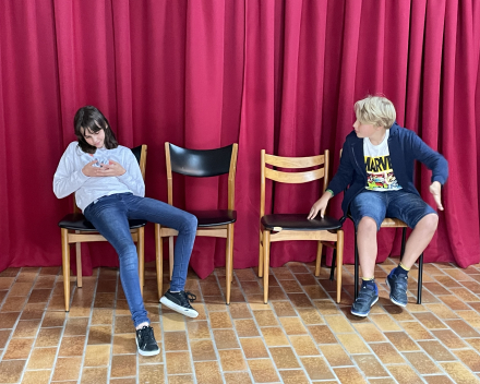 Muzische carrousel: een les drama bij juf Inge!