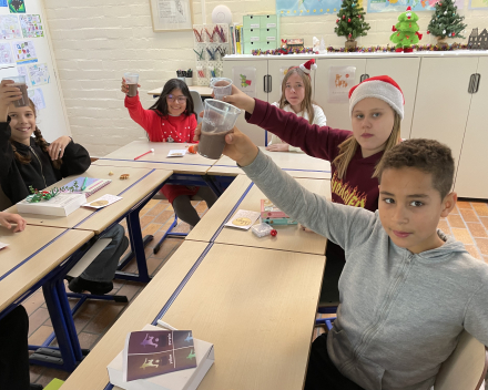 Kerstfeestje in de klas!