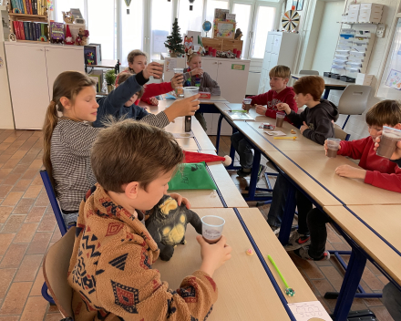 Kerstfeestje in de klas!
