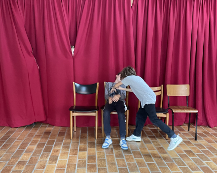 Muzische carrousel: een les drama bij juf Inge!