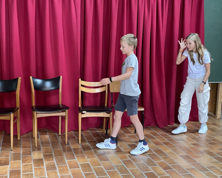 Muzische carrousel: een les drama bij juf Inge!