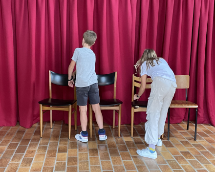 Muzische carrousel: een les drama bij juf Inge!