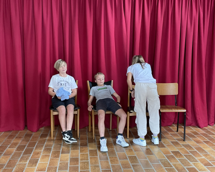 Muzische carrousel: een les drama bij juf Inge!