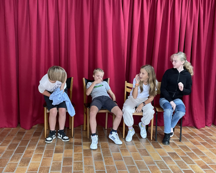 Muzische carrousel: een les drama bij juf Inge!