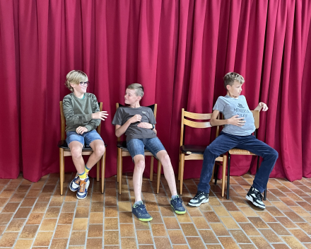 Muzische carrousel: een les drama bij juf Inge!