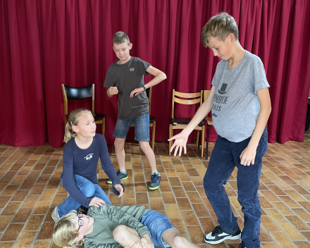 Muzische carrousel: een les drama bij juf Inge!