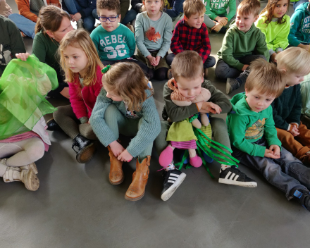 Ons schoolthema: groen, staat voor genieten.