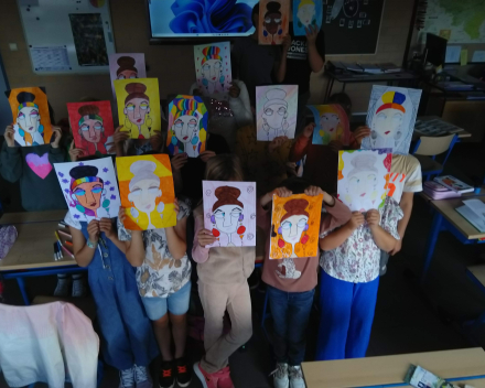 kunst in de klas: "Picasso" klasoverstijgend werken