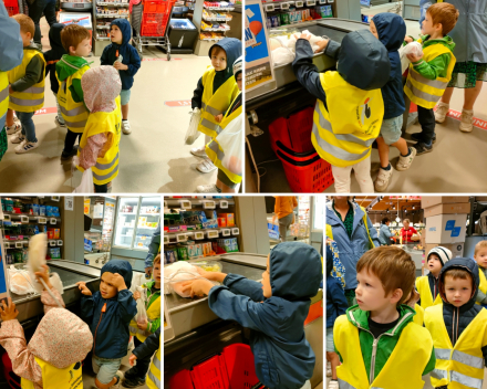 Thema fruit / rusje Nooitgenoeg 🐛🦋 Samen naar de winkel om lekker fruit.