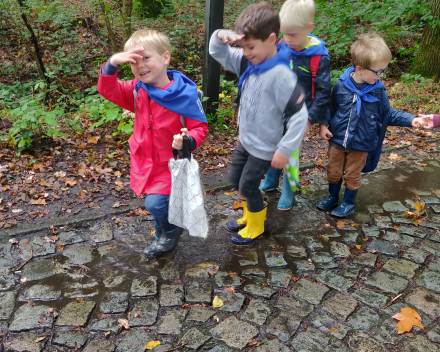 Een heerlijke dag in het bos, vol leuke belevenissen.