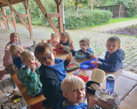 Een heerlijke dag in het bos, vol leuke belevenissen.