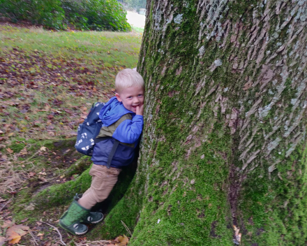 Een heerlijke dag in het bos, vol leuke belevenissen.