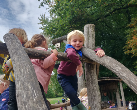 Een heerlijke dag in het bos, vol leuke belevenissen.