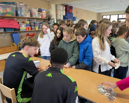 Cercle Brugge op school.