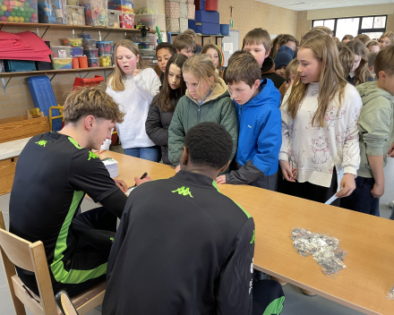 Cercle Brugge op school.