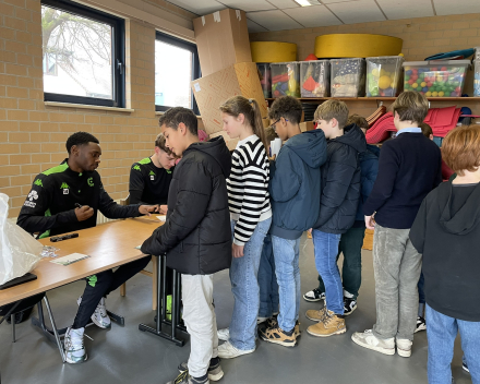 Cercle Brugge op school.