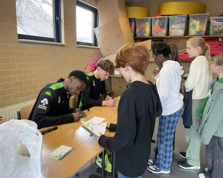 Cercle Brugge op school.