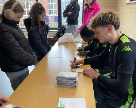 Cercle Brugge op school.