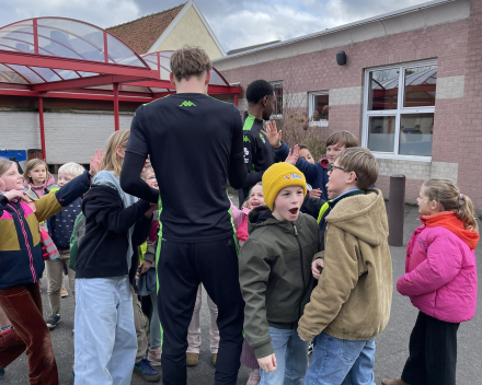Cercle Brugge op school.