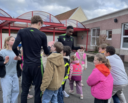 Cercle Brugge op school.