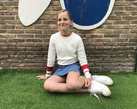 Einde in zicht: poseren voor het jaarboek!