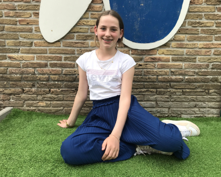 Einde in zicht: poseren voor het jaarboek!