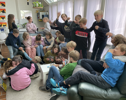Een verhaal vol kleur: oranje = vriendschap!