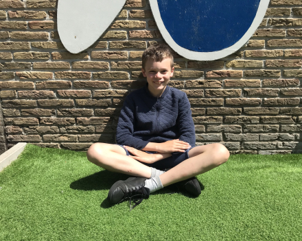Einde in zicht: poseren voor het jaarboek!