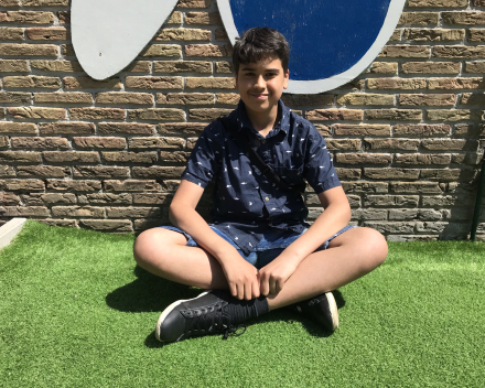 Einde in zicht: poseren voor het jaarboek!