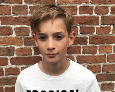 Einde in zicht: poseren voor het jaarboek!