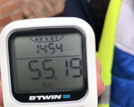 Fietstocht: 55 km in de benen!